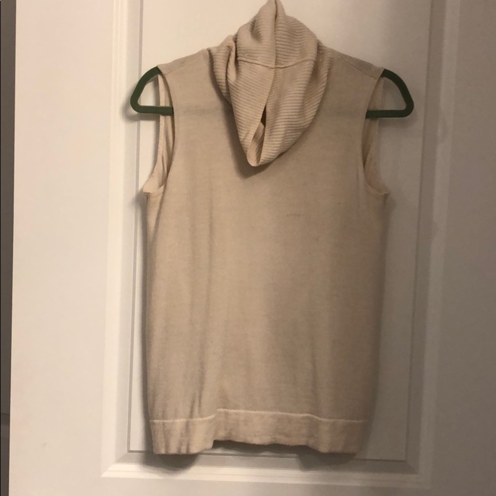 Open Back Cowl Neck Sweater